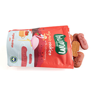 Organik Vegan Çilek Kurabiye 55 Gr Organik Vegan Çilek Kurabiye 55 Gr