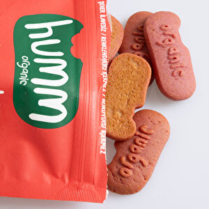 Organik Vegan Çilek Kurabiye 55 Gr Organik Vegan Çilek Kurabiye 55 Gr