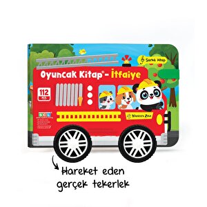 Oyuncak Kitap - İtfaiye (Gerçek Tekerlek