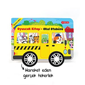 Oyuncak Kitap - Okul Otobüsü (Gerçek Tek