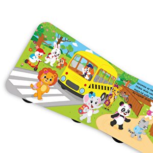 Oyuncak Kitap - Okul Otobüsü (Gerçek Tekerlekli) Oyuncak Kitap - Okul Otobüsü (Gerçek Tekerlekli)