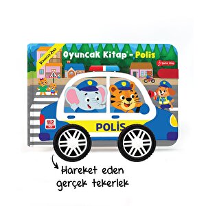 Oyuncak Kitap - Polis (Gerçek Tekerlekli