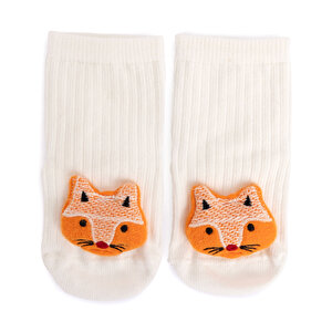 HelloBaby Oyuncaklı Çorap, Mint, 0-6 Ay