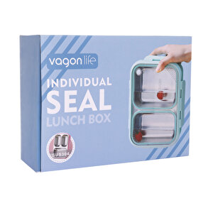 Paslanmaz Çelik 620ml Lunch Box-Lila