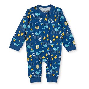 HelloBaby Patiksiz Tulum, Mavi, 3 - 6 Ay