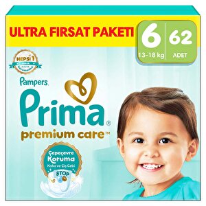 Prima PC Ultra Fırsat 6 Beden, 62 Adet