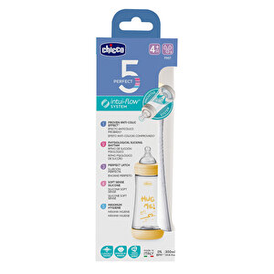 Perfect5 Antikolik Biberon PP 300ML - Sarı Perfect5 Antikolik Biberon PP 300ML - Sarı