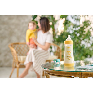 Perfect5 Antikolik Biberon PP 300ML - Sarı Perfect5 Antikolik Biberon PP 300ML - Sarı
