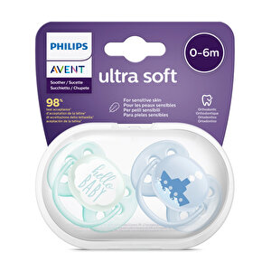 Philips Avent UIltra Soft Emzik Mavi 0-6