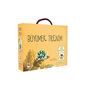 Pigi- Büyümek Treni 18 Parça Puzzle ve K