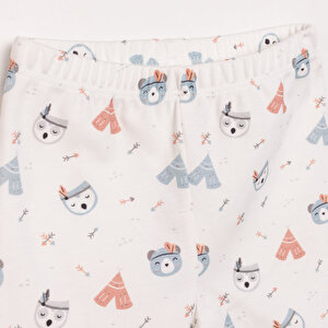 Erkek Bebek Pijama Takım İnterlok Pambuliq Bisiklet Yaka Uzun Kol Gri Erkek Bebek Pijama Takım İnterlok Pambuliq Bisiklet Yaka Uzun Kol Gri