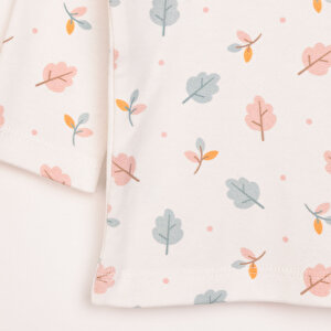 Kız Bebek Pijama Takım İnterlok Yaprak Desenli Çıtçıtlı Pambuliq Tema Bisiklet Yaka Uzun Kol Pembe Kız Bebek Pijama Takım İnterlok Yaprak Desenli Çıtçıtlı Pambuliq Tema Bisiklet Yaka Uzun Kol Pembe