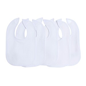 Pike Kumaş Astarlı Mama Önlük 5'li