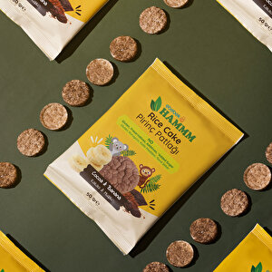 Pirinç Patlağı Kakaolu Muzlu 50 gr