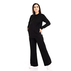 baby mom  Plazzo Hamile Pantolon, Gri, L