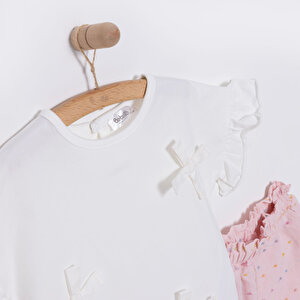 Ponpon Team Kız Tshirt-Şort Kız Bebek