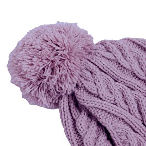 Ponponlu Kulak Kapamalı Kız Bere Kız Bebek Ponponlu Kulak Kapamalı Kız Bere Kız Bebek