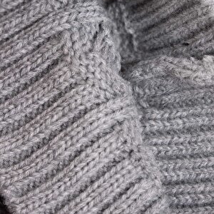 Ponponlu Kulak Kapamalı Unisex Bere Unisex