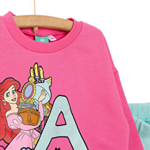 Prenscess Kız Sweatshirt - Tayt Kız Bebek Prenscess Kız Sweatshirt - Tayt Kız Bebek