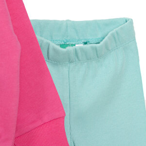 Prenscess Kız Sweatshirt - Tayt Kız Bebek Prenscess Kız Sweatshirt - Tayt Kız Bebek