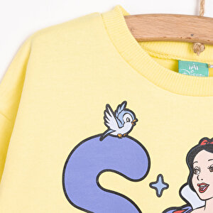 Prenscess Kız Sweatshirt - Tayt Kız Bebek Prenscess Kız Sweatshirt - Tayt Kız Bebek