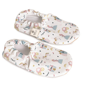 Prenses Desenli Kız Patik Kız Bebek