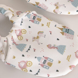 Prenses Desenli Kız Patik Kız Bebek