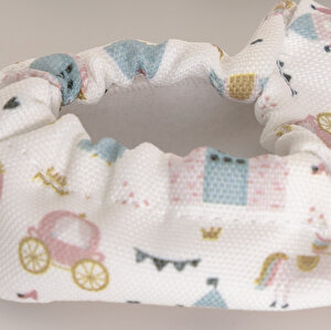 Prenses Desenli Kız Patik Kız Bebek