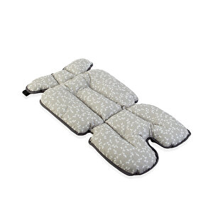 Babyjem Puset Ve Mama Sandaly, Gri Nokta Babyjem Puset Ve Mama Sandaly, Gri Nokta