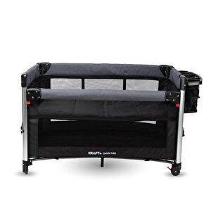 Quıck Fold Oyun Parkı 70x110cm-Dark Grey Black Quıck Fold Oyun Parkı 70x110cm-Dark Grey Black