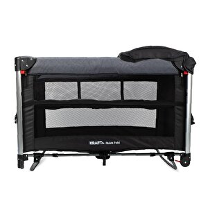 Quıck Fold Oyun Parkı 70x110cm-Dark Grey Black Quıck Fold Oyun Parkı 70x110cm-Dark Grey Black