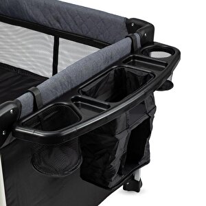 Quıck Fold Oyun Parkı 70x110cm-Dark Grey Black Quıck Fold Oyun Parkı 70x110cm-Dark Grey Black