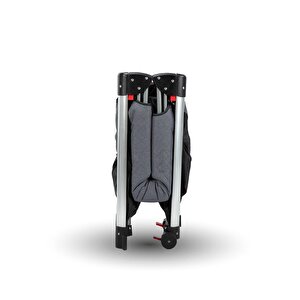 Quıck Fold Oyun Parkı 70x110cm-Dark Grey Black Quıck Fold Oyun Parkı 70x110cm-Dark Grey Black