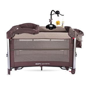 Kraft Quick Fold Plus Park Yatak, Brown