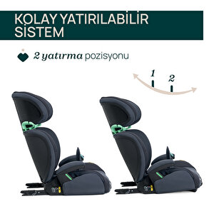 Quizy I-Size Oto Koltuğu 100-150 Cm Quizy I-Size Oto Koltuğu 100-150 Cm