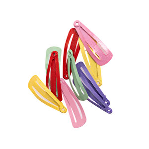 Renkli 10lu Minik Çıt Çıt Kız Toka Kız Bebek Renkli 10lu Minik Çıt Çıt Kız Toka Kız Bebek