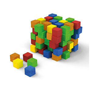 Renkli Ahşap Küpler Renkli Ahşap Küpler