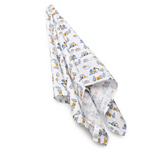 Renkli Araçlı Erkek Müslin Battaniye Erkek Bebek Renkli Araçlı Erkek Müslin Battaniye Erkek Bebek