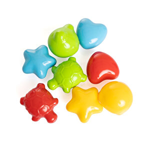 baby toys Renkli Banyo Oyuncakları 8'li