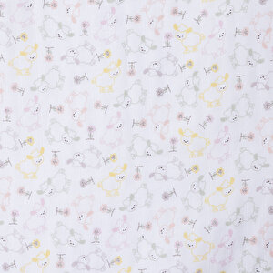 Renkli Kuzu Kız Bebek Müslin Battaniye 100x110cm Renkli Kuzu Kız Bebek Müslin Battaniye 100x110cm