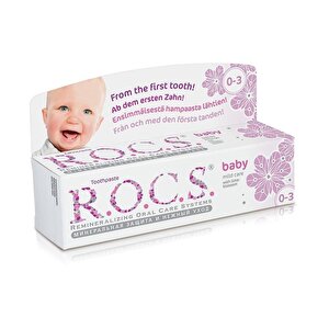 ROCS Baby Ihlamur Özlü Yutulabilir Diş M
