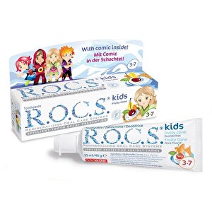 ROCS Kids Florürsüz Diş Macunu 3-7 Yaş