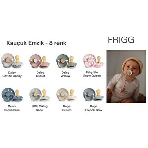 Rope Kauçuk Emzik - Cream 0-6 Ay