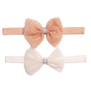 HelloBaby Saç Bandı, Pudra, Standart