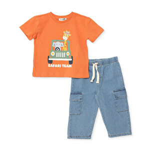 HelloBaby Safari Adve, Turuncu, 6 - 9 Ay