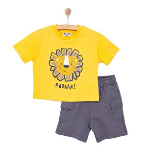 HelloBaby Safari Line E, Koyu Sarı, 9 Ay