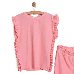 Secret Garden Bluz - Pantolon Kız Bebek Secret Garden Bluz - Pantolon Kız Bebek