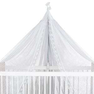 Bebek Tül Cibinlik Sedefli Beyaz Bebek Tül Cibinlik Sedefli Beyaz