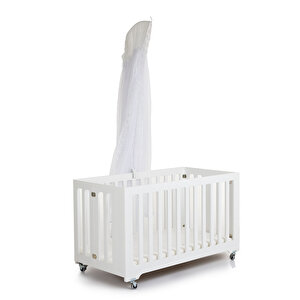 Bebek Tül Cibinlik Sedefli Beyaz Bebek Tül Cibinlik Sedefli Beyaz