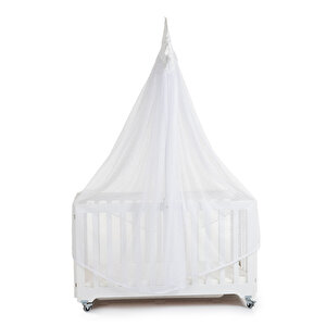 Bebek Tül Cibinlik Sedefli Beyaz Bebek Tül Cibinlik Sedefli Beyaz